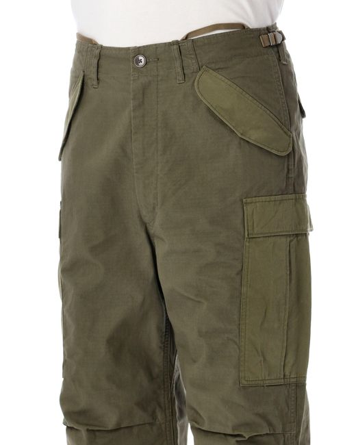 Nanamica Green Ripstop Cargo Pants