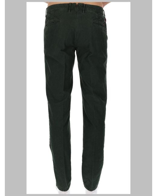 Incotex Green Pantaloni for men