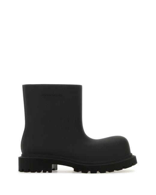Balenciaga Black Steroid Boots for men