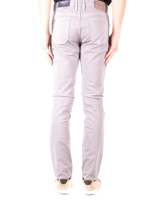 Vaqueros Gris Jeckerson de hombre de color Pink