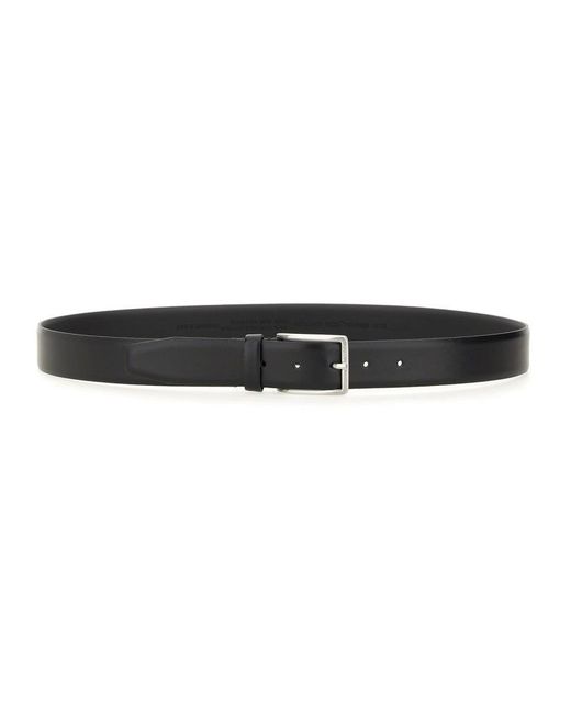 Boss Black Belt With Buckle for men