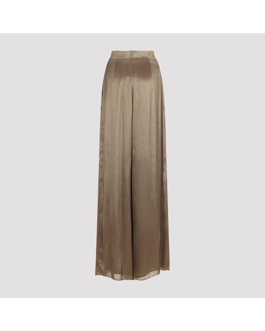 Ralph Lauren Natural Greer Pleated Trousers