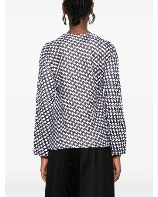 Comme des Garçons Black Printed T-Shirt