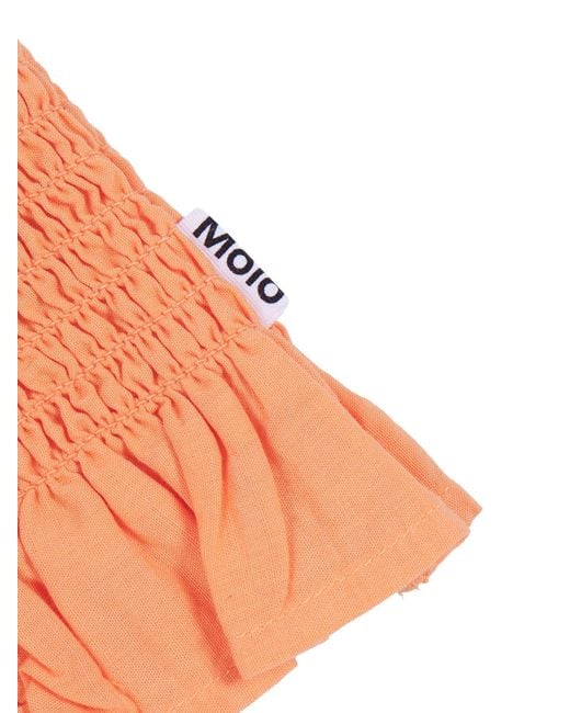 Molo Orange Rolfia Tops