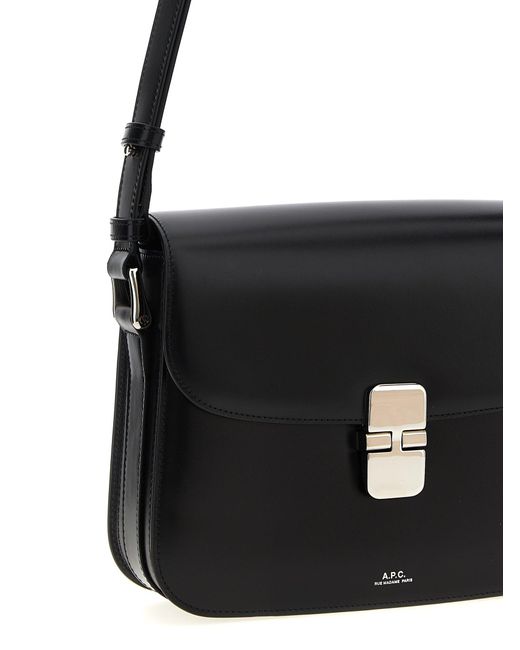 A.P.C. Black 'Grace' Shoulder Bag