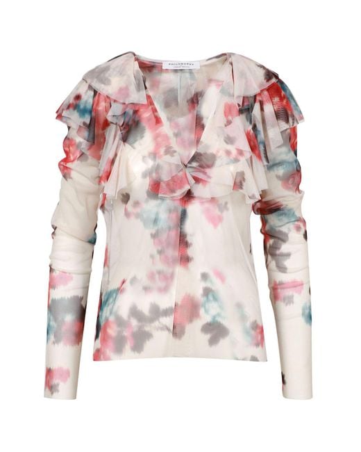 PHILOSOPHY BY LORENZO SERAFINI Pink Shirts