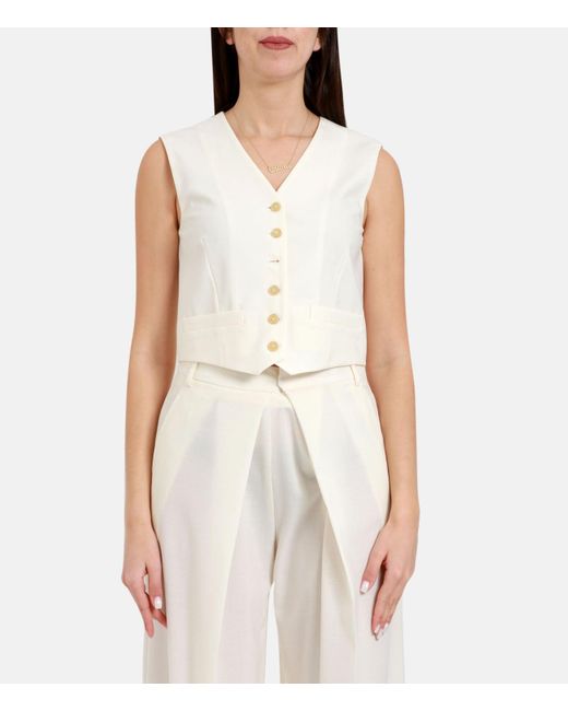 Erika Cavallini Semi Couture White Jackets
