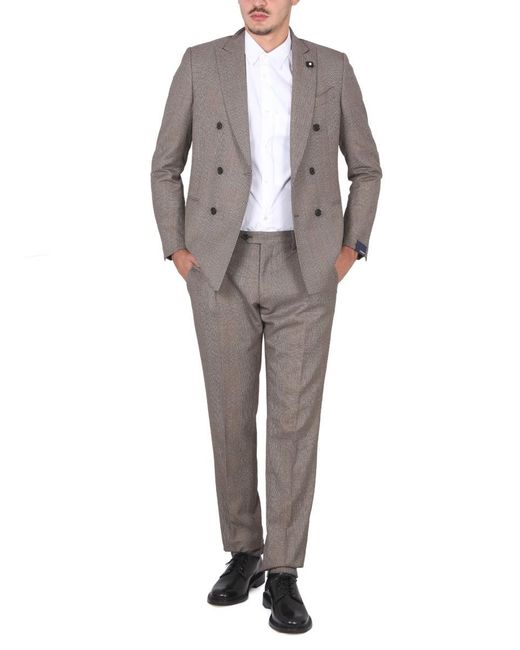 Lardini Gray Kosmo Suit for men