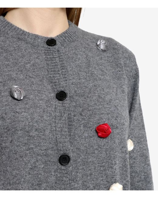 Sweaters de gris MSGM de color Gray