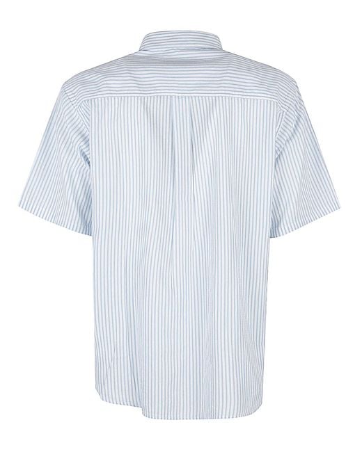 Carhartt Blue Cotton Shirt for men