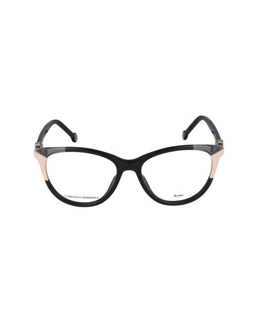Lunettes De Vue Carolina Herrera CH 0054 – Couleur HAVANA IVORY, Taille 53/16/145, Neuves Avec étiquettes