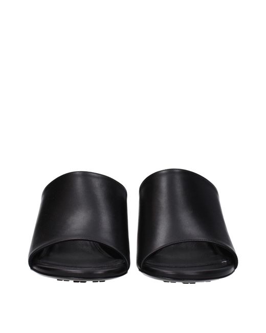 Givenchy Black Sandals G Cube Leather for men