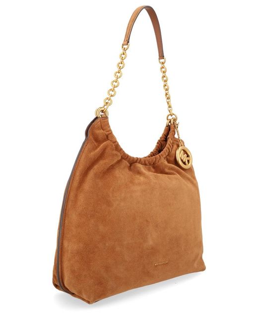 MICHAEL Michael Kors Brown Indie Mini Shoulder Bag
