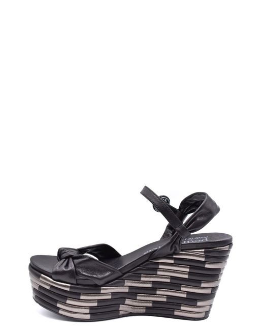 Pedro Garcia Black Sandals