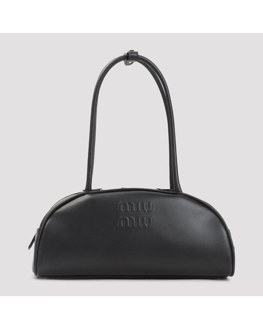 Miu Miu Black Medium Beau Bag