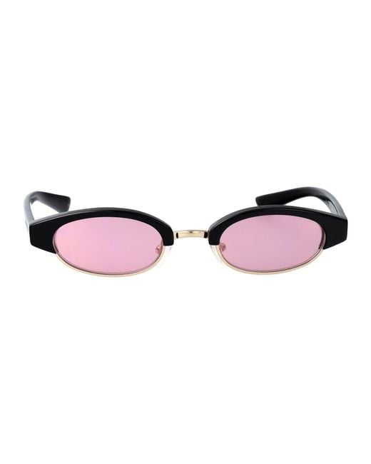 McQueen Pink Sunglasses