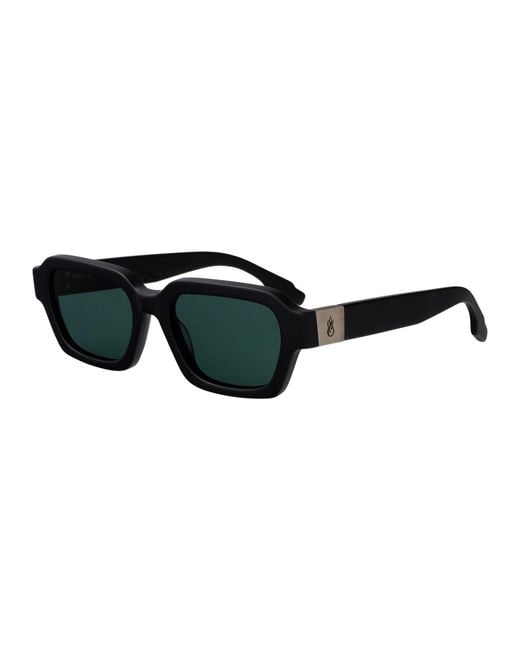 Vision Of Super Green Rectangular Sunglasses Vs0002 Sun 003