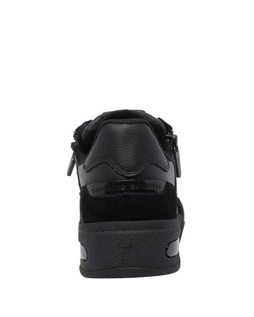 Giuseppe Zanotti Black Sneakers for men