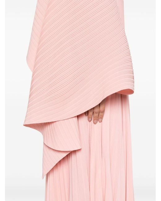 Solace London Pink Maci Maxikleid