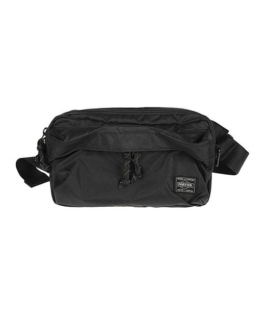 Porter-Yoshida and Co Black Force 2Way Nylon Beltbag for men