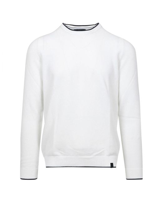 Fay Sweaters in White für Herren