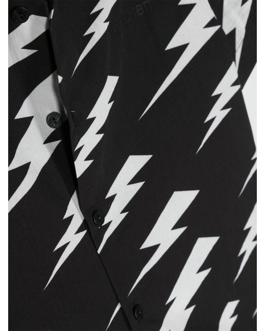 Neil Barrett Black "Poplin" Shirt