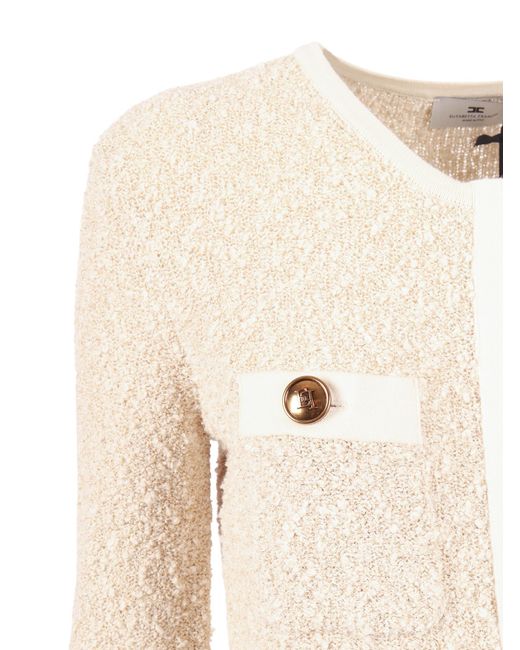 Elisabetta Franchi Natural Abito Di Maglia