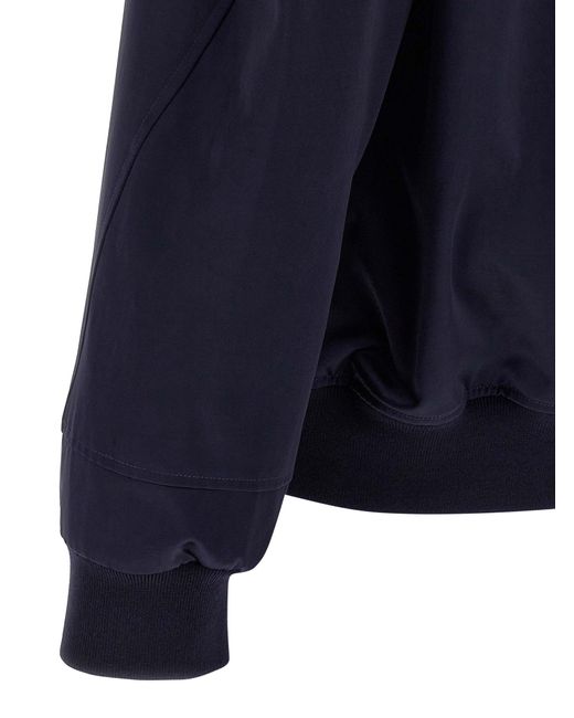 Givenchy Logo Bomber Jacket in het Blue voor heren