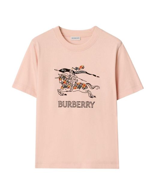 Burberry Pink T-Shirt 'Frankie'