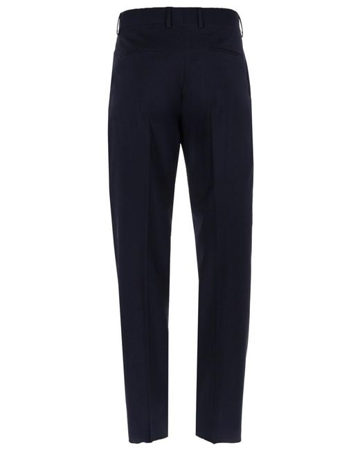 Fendi Blue Pantalone for men