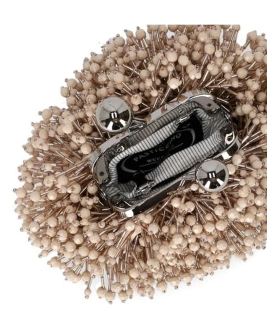 Weekend by Maxmara Natural Pasticcino Dotto Nano Clutch