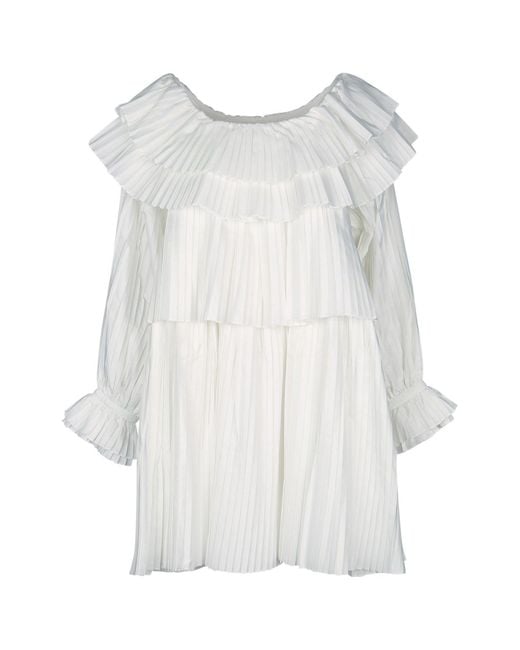 Bode White Brunch Dress