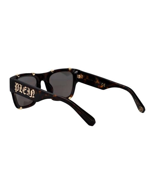 Philipp Plein Black Sunglasses for men
