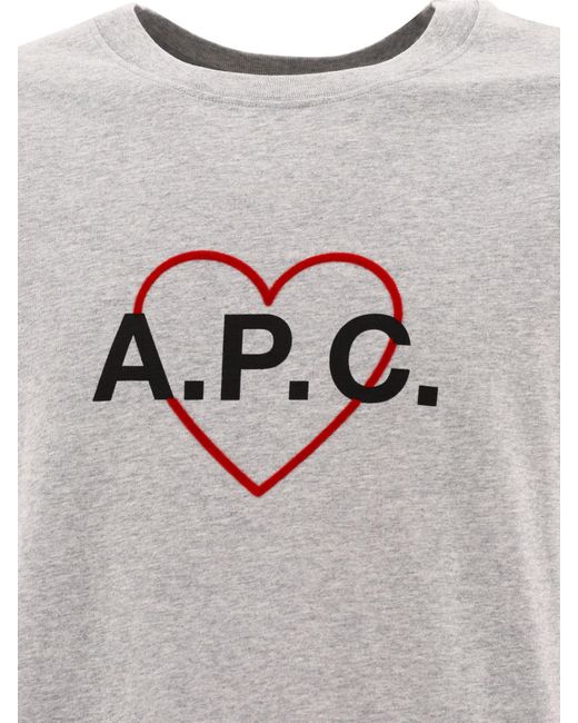 A.P.C. Billy T -Shirt in Gray für Herren