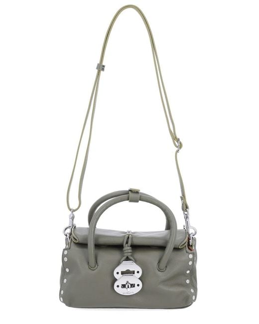 Zanellato Metallic Bag "learned" Small