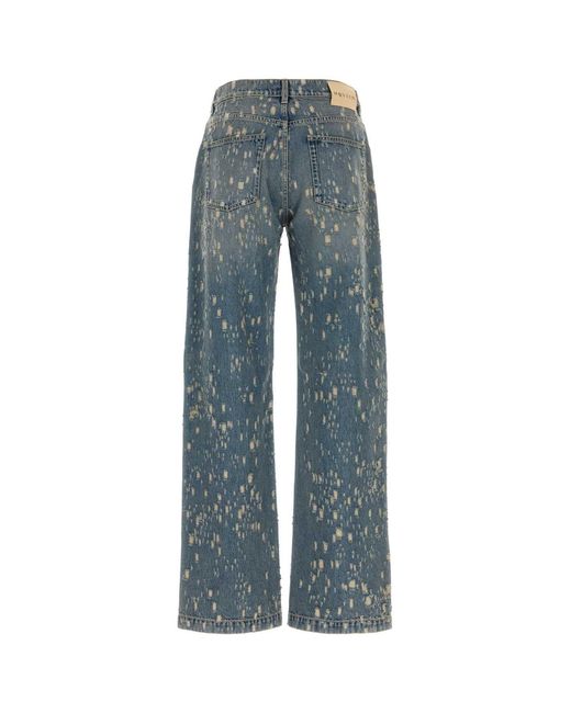 McQueen Blue Denim Jeans