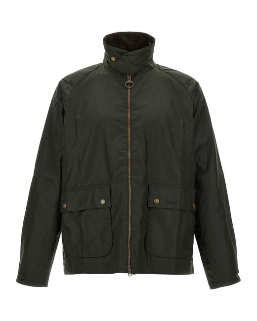 Barbour 'korte Bedale' Jas in het Green voor heren