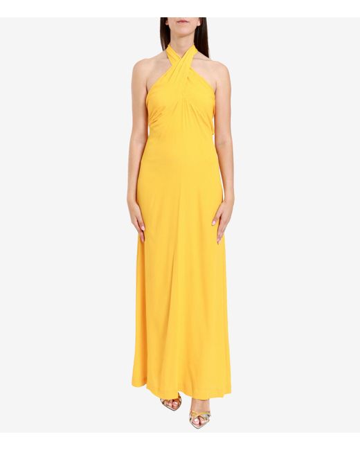 Semicouture Yellow Dresses
