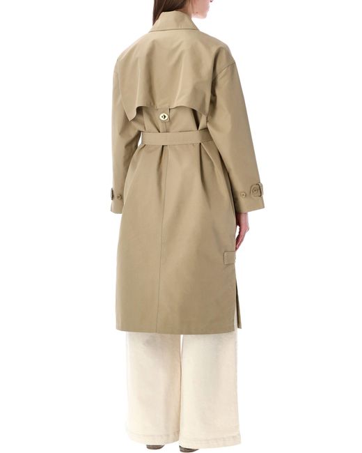 Sessun Natural Sessùn Trenchliss Lightweight Gabardine Trench