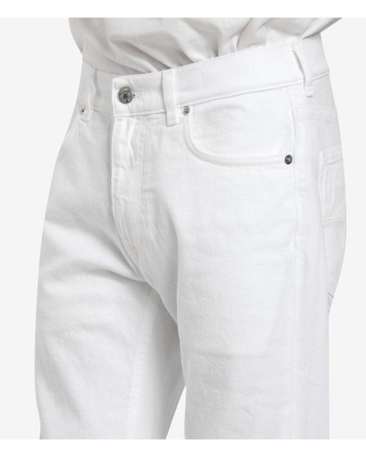 Jeans blanc Grifoni pour homme en coloris White