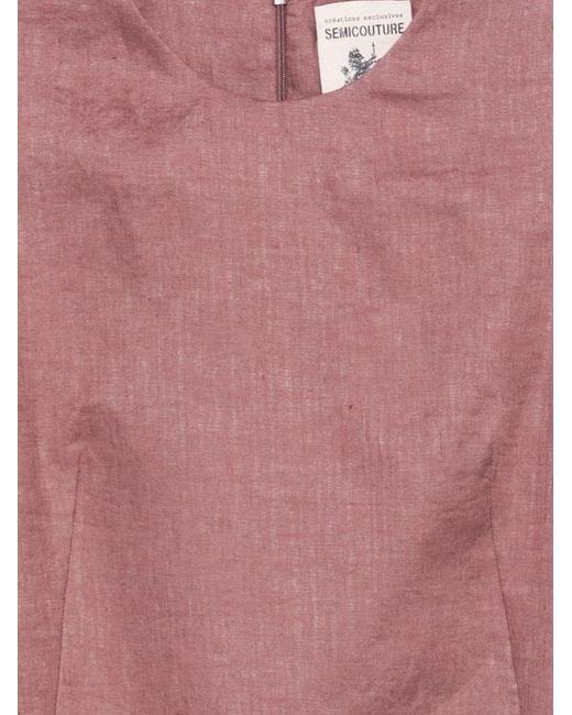 Semicouture Pink Dresses