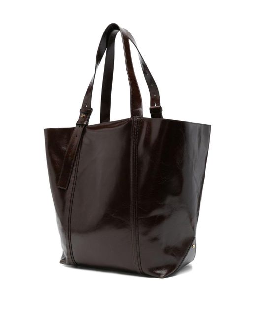 Golden Goose Deluxe Brand Black 24.7 Leather Handbag