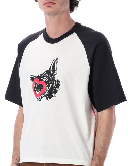 Vans Multicolor Dayana Dog Face Short T-Shirt