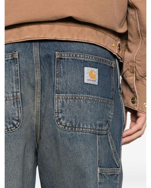 Carhartt Blue Single Knee Jeans for men