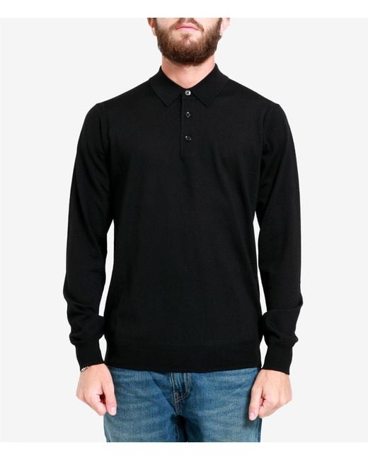 Paolo Pecora Black Sweaters for men