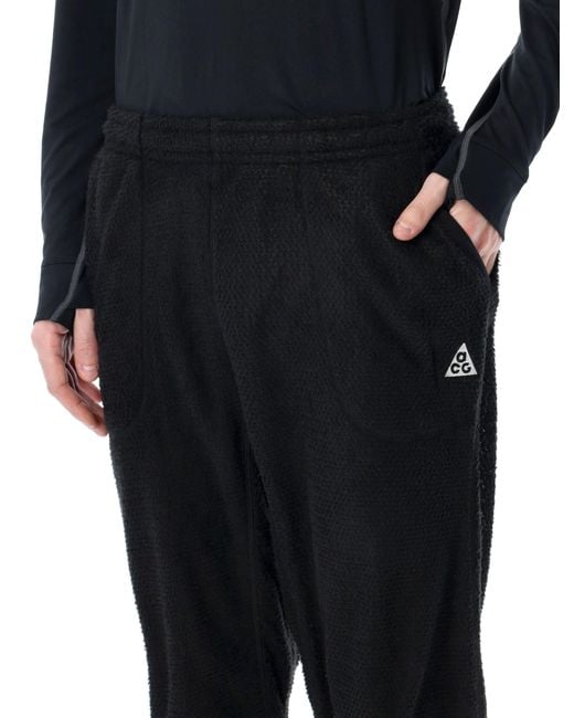 Nike Black Acg Wolf Lichen Fleece Jogger