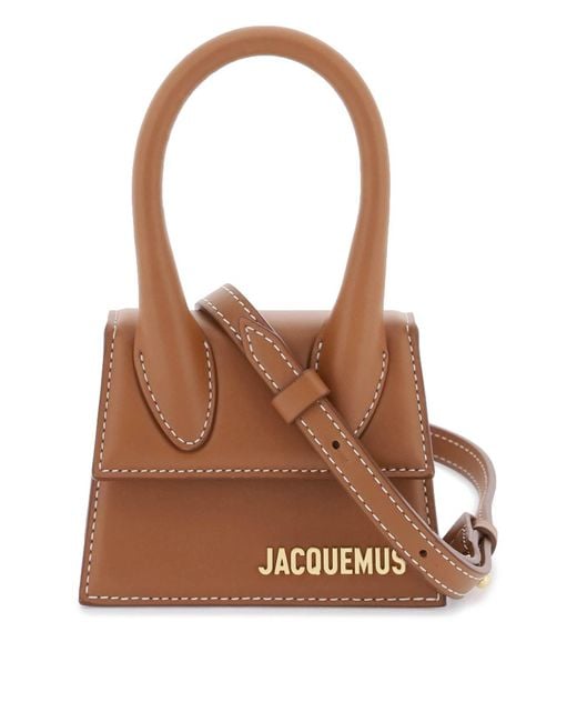 Micro Bag 'Le Chiquito' di Jacquemus in Brown