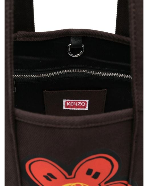 KENZO Black Shopper Tote Bag