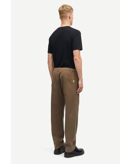 Samsøe & Samsøe Gray Trousers for men