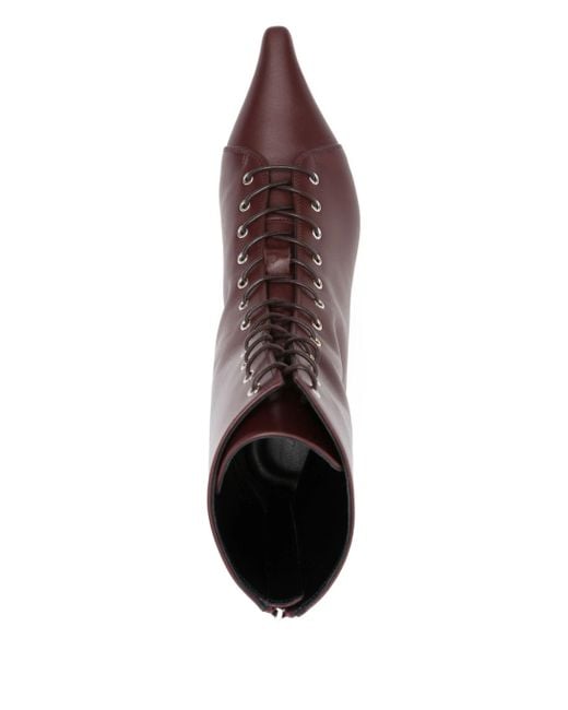 Aeyde Brown Trixi Calf Leder Port